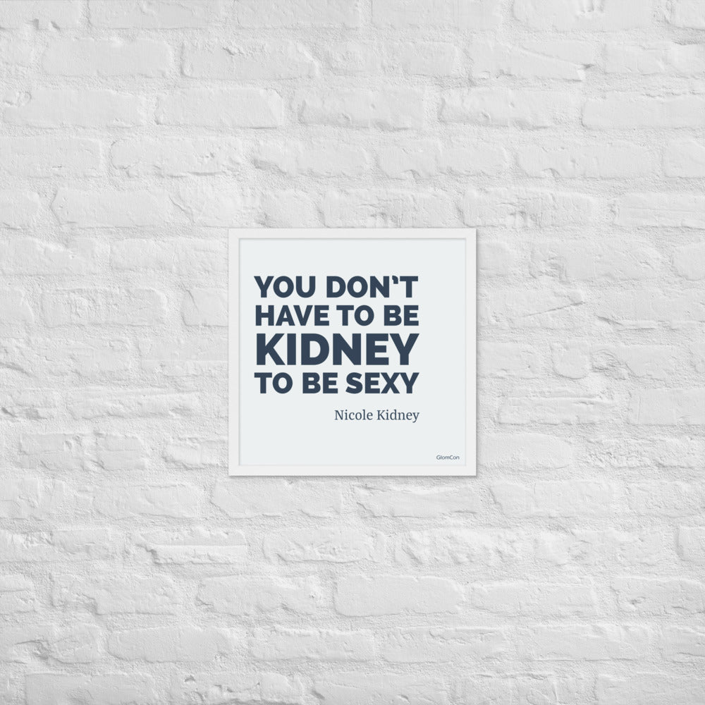 Nicole Kidney - Framed poster